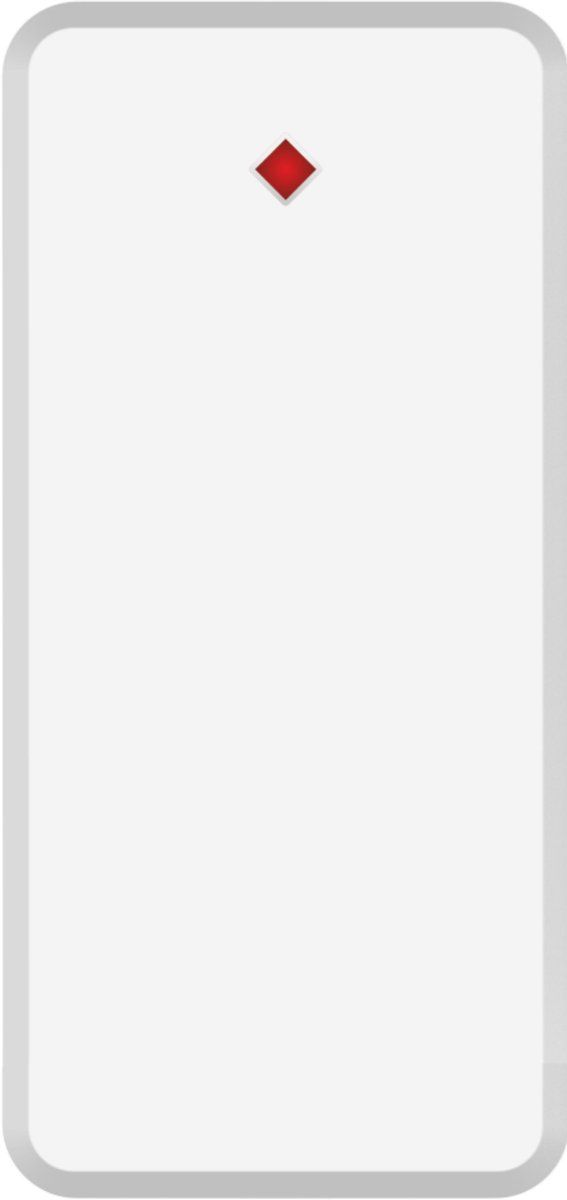 ELRO AS90VS Glasbreukmelder voor AS90S Home+ Alarmsysteem - wit