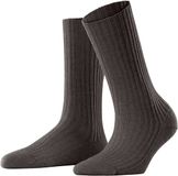 FALKE Cosy Wool Boot eenkleurig wol sokken dames bruin - maat 39-42
