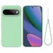 Google Pixel 11 Pro XL en silicone liquide avec dragonne - Verte