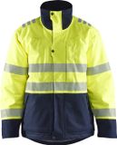 Blåkläder Blaklader 4517-1534 Multinorm Winterjas - High Vis Geel/Marineblauw - S
