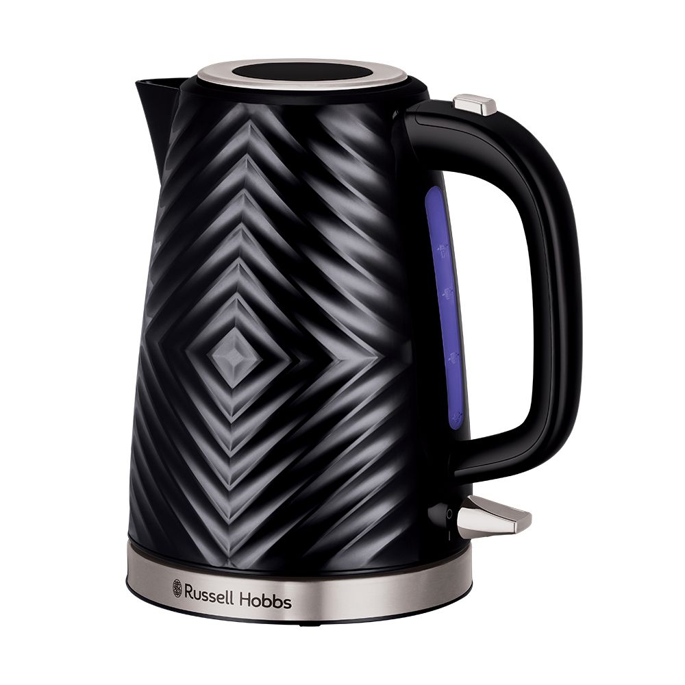Russell Hobbs Groove Waterkoker Zwart - 1.7L - 2400W