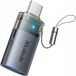 MCDODO Adapter USB-A naar USB-C Kaartlezer TF 512GB OTG LED Grijs