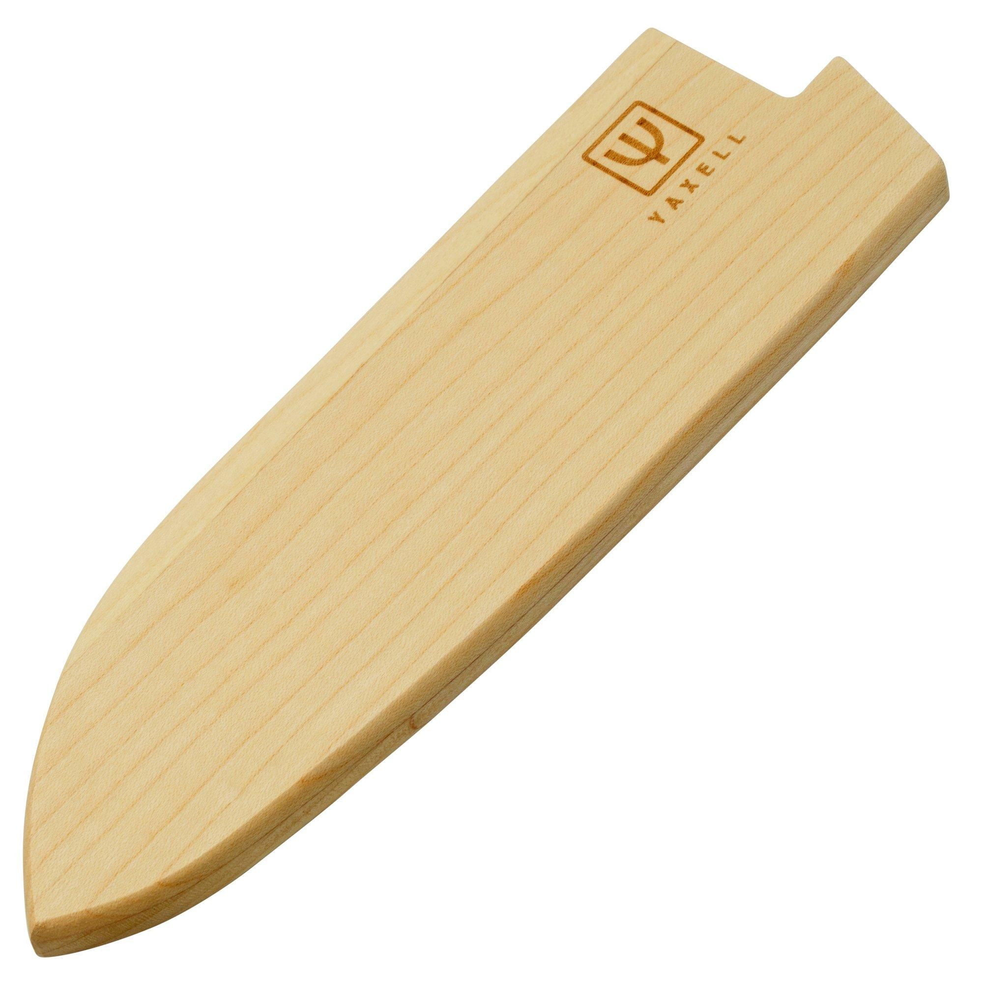 Yaxell Kantana - Mesbeschermer voor Santoku - 16,5 cm - Esdoornhout