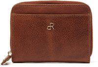 dR Amsterdam Kleine Leren Damesportemonnee met RFID | Cognac | 28184