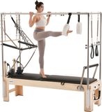VEVOR Pilates Reformer Appareil Pilates en bois pour entraînement à domicile