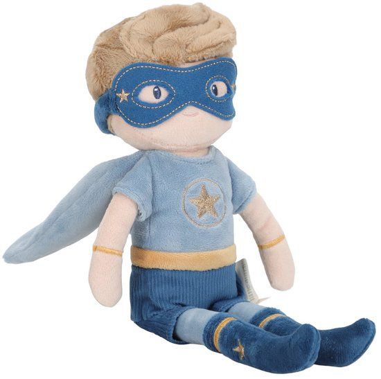 Little Dutch Superhero Knuffelpop Jim - 35 cm
