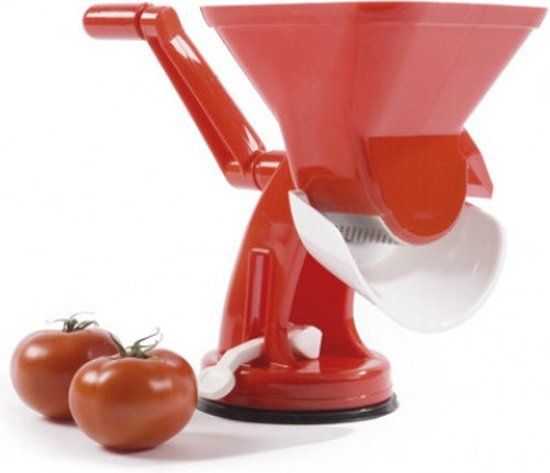 Rigamonti Velox Tomaten-vruchtenpers - Rood - 22.5 x 18.5 x 25 cm