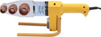 Machine à souder pour tubes en plastique, 220 V, 800 W, avec 6 embouts et une grande valise, jaune
