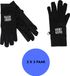 Heatkeeper Thermo sporthandschoenen kinderen - Softshell - Zwart - 5/8 Jaar - 2-Paar