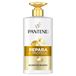 Pantene Pro-V Herstelt en beschermt shampoo 1000 ml met dispenser, droog en beschadigd haar. Reinigt en beschermt haarbindingen. Zonder siliconen, minerale oliën en kleurstoffen. Technologie