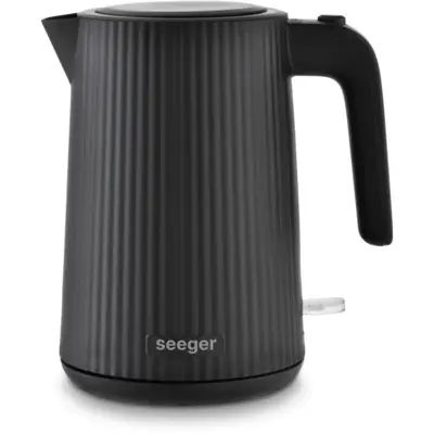 Seeger SGR100BK Waterkoker - 1.7L - 2200W - Zwart