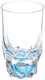 Spirella 1101532 diamantglas gebruiksvoorwerpenhouder helder blauw wit Estandar