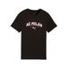 Puma A.C. Milan FtblCulture T-shirt Zwart/Wit Maat 11-12Y