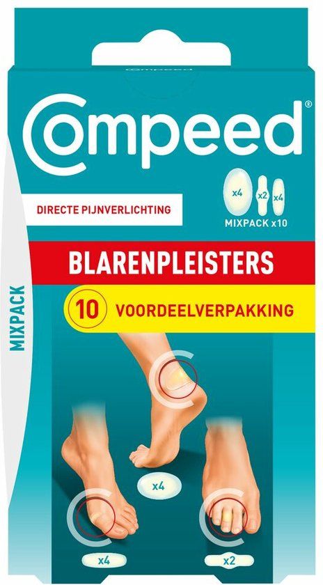 Compeed Blarenpleisters Mixpack - 10 stuks - Blarenpleisters
