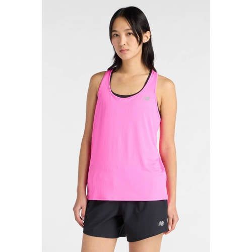 New Balance Knit Tank hardloopshirt roze