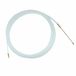 Kabeldoorvoer van nylon met dubbele ring, lengte 25 m, ideaal voor elektrische installaties en kabelorganisatie