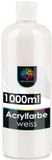 OfficeTree Acrylfarbe 1 Liter weiß