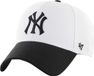 47 Brand New York Yankees Sure Shot Tt Mvp Casquette Snapback Blanc Homme
