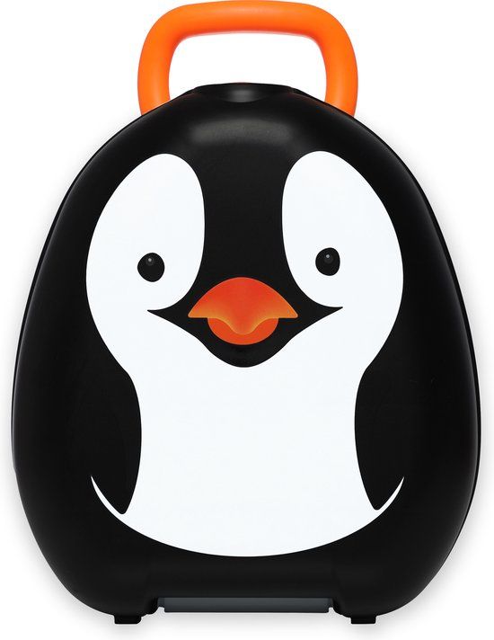 Jippie's My Carry Plaspotje - Pinguïn - Zwart
