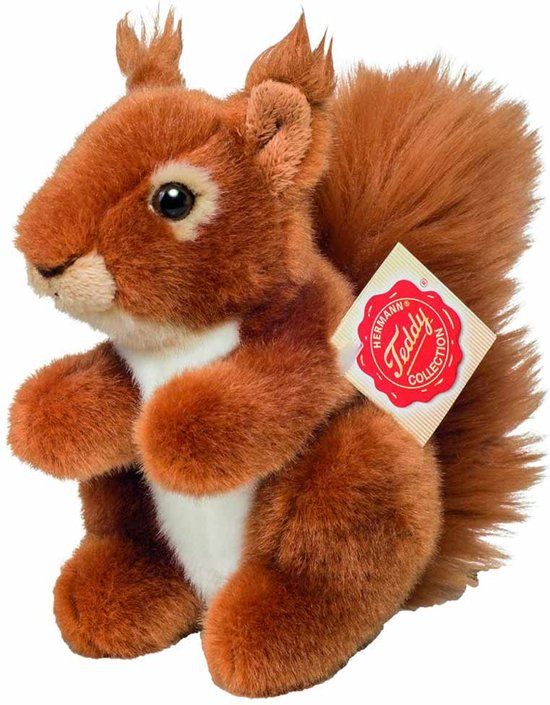 Teddy-hermann Eekhoorn 14 cm. 908432
