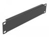 DeLOCK 66660 10" Blind Panel Black Metal 1U