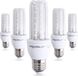 Aigostar LED B5 T3 3U 9W - E27 fitting - 6400K - Set van 5 stuks