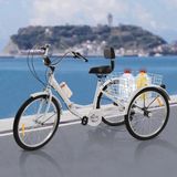 Corvance B.V. Tricycle – 7 Vitesses – Cadre en Acier – Cadre Pliant - Orange