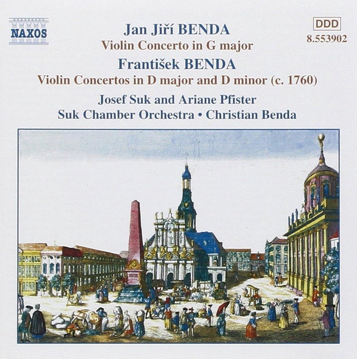 OUTHERE Benda Franz Frantisek: Concerti per Violino (Integrale) Vol 1