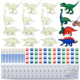 BONNYCO Dino Feestzak Vullers Kinderen Schilderset 16 Stuks