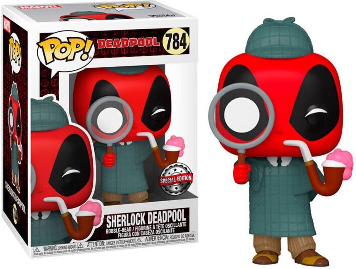 Funko Pop Marvel: Sherlock Deadpool