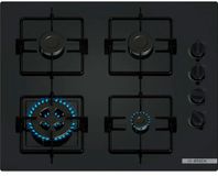 Bosch Serie 2 - Gaskookplaat - 59cm - 4 Branders - Zwart