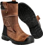 MASCOT Veiligheidsschoenen Hoog F1003-715 Notenbruin/Zwart Maat 49