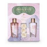 accentra - cadeauset dames A Time To Dream - beautyset met slaapmasker, douchegel, bodylotion & rozenbadconfetti - wellnessset voor dames en meisjes voor verjaardagen en speciale gelegenheden