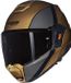 Nolan N120-1 Verniciatura Speciale 342 Sand Grijs Glossy Systeemhelm - Maat L
