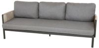 Oosterik Home Sidney lounge 3-zitsbank midnight grey B 220 x D 79 x H 73.5 cm