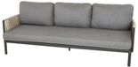 Oosterik Home Sidney lounge 3-zitsbank midnight grey B 220 x D 79 x H 73.5 cm