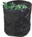 Unyqoos® sac de jardin en polypropylène, Ø66 x H76 cm – sac de jardin résistant avec poignées en haut et en bas, facile à vider et à transporter