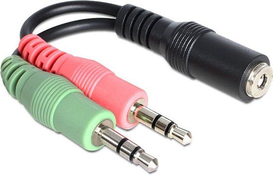 DeLOCK 65459 - Kabel - Zwart - 0,012 m