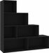 vidaXL Bibliothèque/paravent 155x24x160 cm bois de manguier massif noir