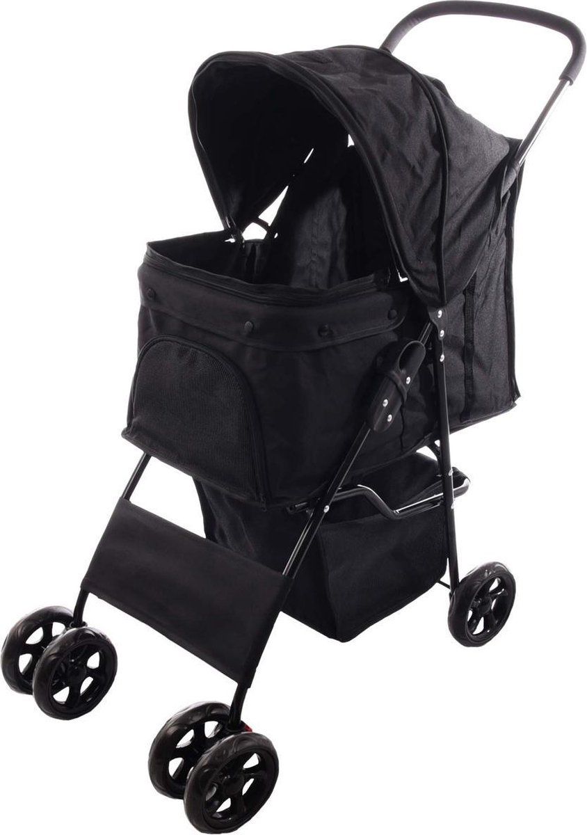 FLAMINGO Buggy Anda Zwart 46x81,5x98 cm