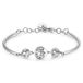 Brosway Armband Chakra für Damen aus 316L-Edelstahl mit Swarovski-Kristallen, Karabinerverschluss, Größe: 13 cm, BHK344