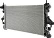 HELLA Radiateur pour refroidissement moteur, avec ailettes de refroidissement soudées, dimensions 780 x 368 mm, adapté entre autres pour FIAT DUCATO