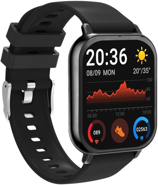 Denver SWC176B Smartwatch Zwart