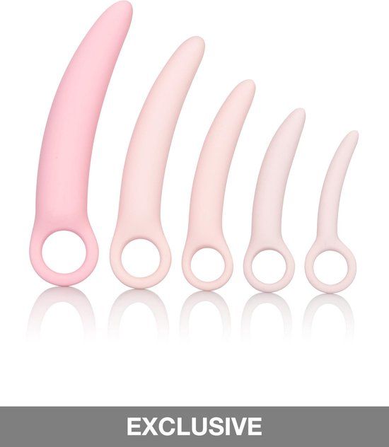 INSPIRE Vaginisme Dildo Set - 5 Stuks - Roze