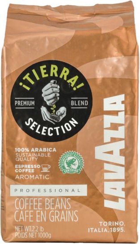 Lavazza Tierra Koffiebonen - 1 kg