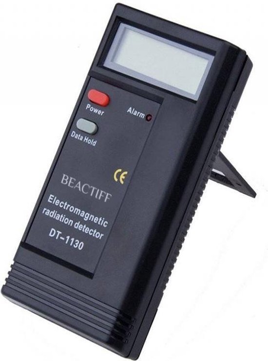 Beactiff Elektromagnetische Stralings meter straling Detector EMF meter. stralingsmeter / dosimeter zwart merk