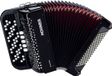 Hohner Nova III 96 Zwart, C-Griff accordéon