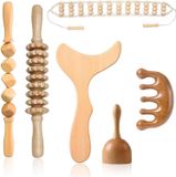 oCreon Wood Therapy 6-in-1 Massage Set
