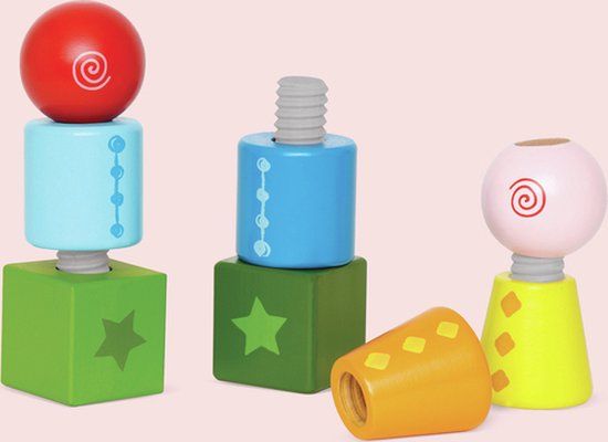 Hape Twist & Draai Schroeffiguren