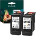 Canon Kit d'encre compatible (Noir + Tricolore, 610 pages)